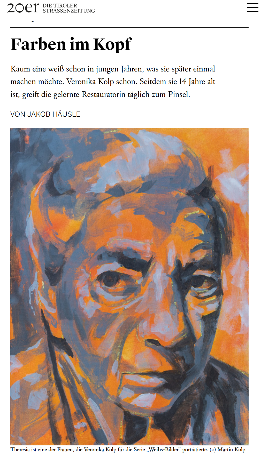 Bild von Veronika Kolp: Theresia